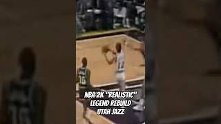 NBA 2K24 quotRealisticquot Legend Rebuild  Utah Jazz [upl. by Tanya]