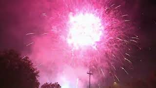 Firework 140724 in Nanterre France [upl. by Spurgeon109]