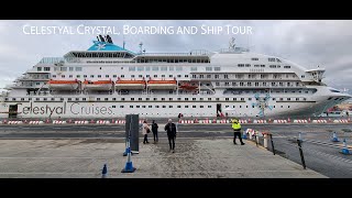 Celestyal Crystal Boarding and Ship Tour [upl. by Rebba]