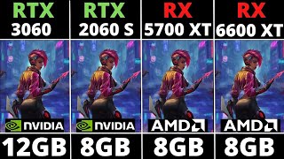 RTX 3060 VS RTX 2060 S VS RX 5700 VS RX 6600 XT  IN 2023 [upl. by Gyimah]