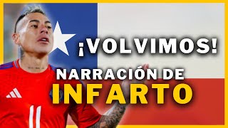 RELATOR CHILENO EXTASIADO POR LA VICTORIA ANTE VENEZUELA  Perdonan a GARECA [upl. by Northrup415]