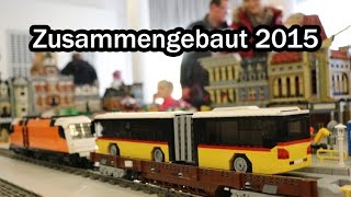 Zusammengebaut 2015 LEGO Ausstellung in Borken Hessen [upl. by Rawlinson977]