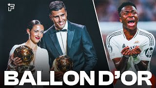 Ballon dOr 2024  lEspagne à lhonneur Rodri et Bonmati sacrés Vini grand oublié [upl. by Aksehcnarf]