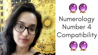 Numerology Number 4 Compatibility Mulank 4  EasyVasstu [upl. by Maxey]