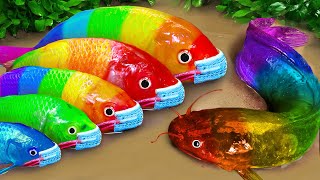 Merge Fish Battle 3D  Level Up Fish game in MAX LEVEL ⭐ ASMR GAMEPLAY  PART  02 [upl. by Leuqcar]