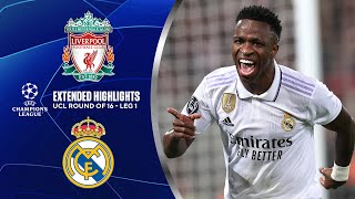 Liverpool vs Real Madrid Extended Highlights  UCL Round of 16  Leg 1  CBS Sports Golazo [upl. by Itsyrk]