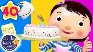 1 2 What Shall We Do  Lets Bake a Cake More Nursery Rhymes amp Kids Songs  Little Baby Bum [upl. by Alford]