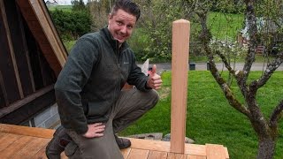 FTF 54 How To Install Handrail Posts Quick And Easy [upl. by Boyer]