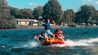 Lake House W The Boys Vlog 4 [upl. by Alliuqal759]