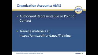 CDFI Certification Application Roadmap [upl. by Frere]