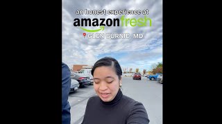 REVIEW of Amazon Fresh in Glen Burnie MD amazonfresh dmv maryland [upl. by Neelyk]