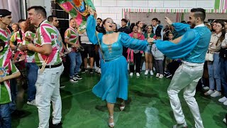 Apresentação Porta Bandeira e Mestre Sala Juventude Vareira Festa De Eleição Carnaval 2025 [upl. by Idhem170]