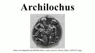 Archilochus [upl. by Pan]