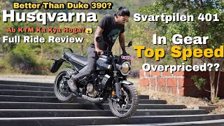 2024 Husqvarna Svartpilen 401 Review  Better Than Duke 390🤯  Same Engine Of Duke But Power😱 [upl. by Konstantin]