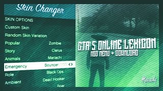 GTA 5 Online  Lexicon Mod Menu  Download GTA 5 MODS [upl. by Adnovahs]