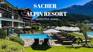 Alpin Resort Sacher Seefeld Tyrol Austria 🇦🇹 Full Hotel Tour [upl. by Townsend]