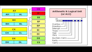 Lec 5 Registers in 8086 Processor [upl. by Hgieleak]