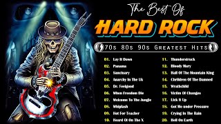 Van Halen Metallica Deep Purple Megadeth GNR  HARD ROCK  70s 80s 90s Greatest Hits Full Album [upl. by Onitsoga784]