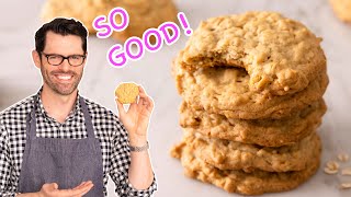 Peanut Butter Oatmeal Cookies with BRIAN  Preppy Kitchen [upl. by Ward60]