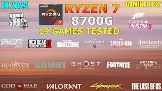 Ryzen 7 8700G Radeon 780M  Tested in 19 Games  the Best APU for Gaming [upl. by Iraj810]