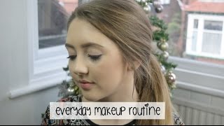 EVERYDAY MAKEUP ROUTINE  JASMINE CLOUGH [upl. by Adnwahsat]