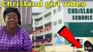 Watch How Chrisland School Viral Video LEAKED Her Mum Cries Out [upl. by Saile]