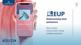 EUP  Elektronický účet poistenca Šesť nových funkcionalít menej návštev pobočiek [upl. by Nollahp]