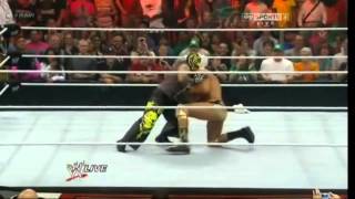 Rey Mysterio Returns To RAW 2012 [upl. by Esidnak]