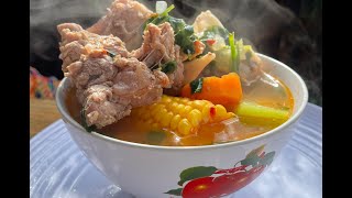 SOPA de res con ingredientes FRESCOS [upl. by Aistek]