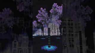 【マイクラ 建築 ガラスの家】幻想的な夜 マイクラ minecraft マインクラフト マイクラ建築 [upl. by Aimar]