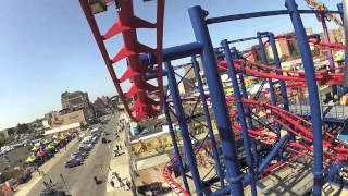 Soarin Eagle OnRide POV at Luna Park Coney Island New York Full HD [upl. by Madson]