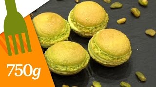 Recette de Macarons à la pistache  750g [upl. by Fredericka]