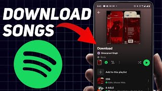 Spotify Offline Download Your Favorite Songs In Hindi [upl. by Enitsyrk]