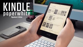 Kindle Paperwhite Signature Edition  My Daily Companion [upl. by Aiyot]