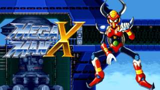 Mega Man X OST  T14 Boomer Kuwanger Tower Stage [upl. by Eseer]