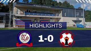 SHFL 202425 Matchday 4  Turriff United 10 Lossiemouth [upl. by Atteinotna]