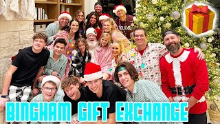 BINGHAM FAMILY GIFT EXCHANGE  CHRISTMAS GIFT EXCHANGE [upl. by Penn822]