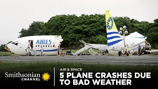 5 Plane Crashes Due To Bad Weather  Smithsonian Channel [upl. by Asia]