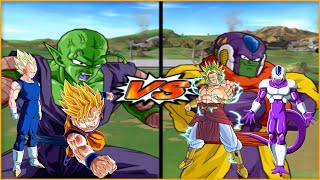 DBZ BT3  Piccolo End SSJ Vegeta amp SSJ Goku End VS Slug Cooler amp LSSJ Broly Request Match [upl. by Aicenra]