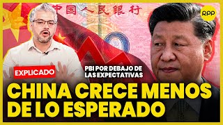 ECONOMÍA CHINA se desacelera y crece menos de lo esperado ¿hablamos de una recesión ValganVerdades [upl. by Ennahtur]