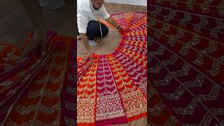 Lehenga making process  Multi Work Lehengha  Most Viral Lehengha Choli  CanCan Added sastabazzar [upl. by Buzz]