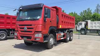 Sinotruk Howo 6X4 dump truck export ethiopia market [upl. by Ermengarde697]