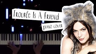 Lenka  Trouble Is A Friend Piano Cover  How to play [upl. by Nuaj]