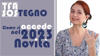 Come si accede al TFA sostegno 2023 le novità [upl. by Olra420]