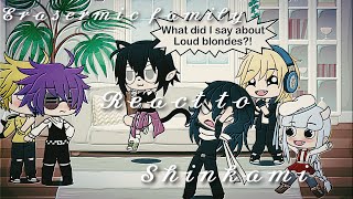 Erasermic family react to Shinkami • Atsuko • [upl. by Ahsirtap]