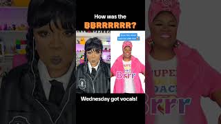 Wednesday Adams SINGS Halloween Vocal Exercise w Vocal Coach [upl. by Dranek]