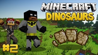 Minecraft Dinosaurs Mod Fossils and Archaeology Survival Series Episode 2  Analyzing Relics [upl. by Yenot432]