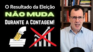 O resultado de uma eleição não se define durante a contagem de votos [upl. by Nedry77]