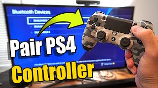 How to PAIR your NEW PS4 Controller to your Playstation 2 Methods [upl. by Cirilla]