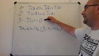 Comprobar si es o no transformacion lineal  Algebra lineal Universidad Video 39 [upl. by Arikal]